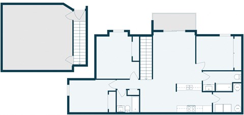 Desoto Townhomes | Three Bedroom | Plan 32A